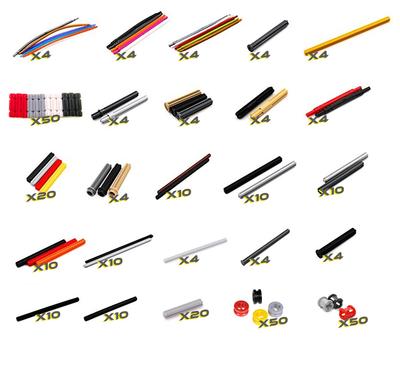 Technic Parts Lego Blocks Pin Lift Arm Beam Axle Panel Car Building Blocks Compatible with MOC 312PCS