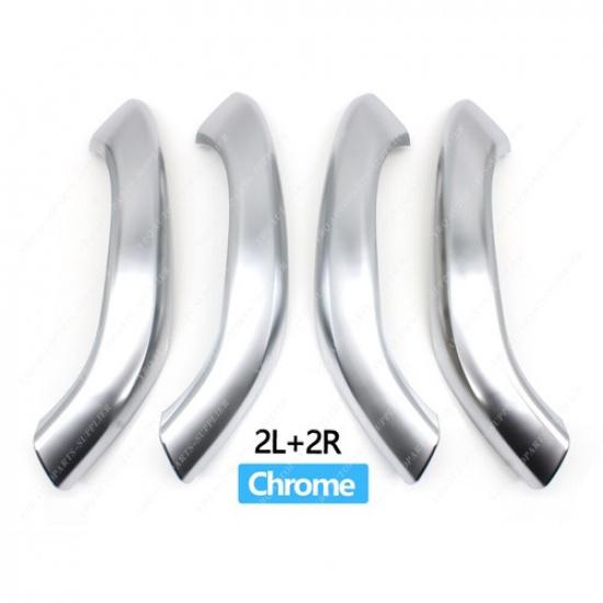 2/4PCS Interior Door Left Right Pull Handle Outer Cover For BMW X1 X2 2016-
