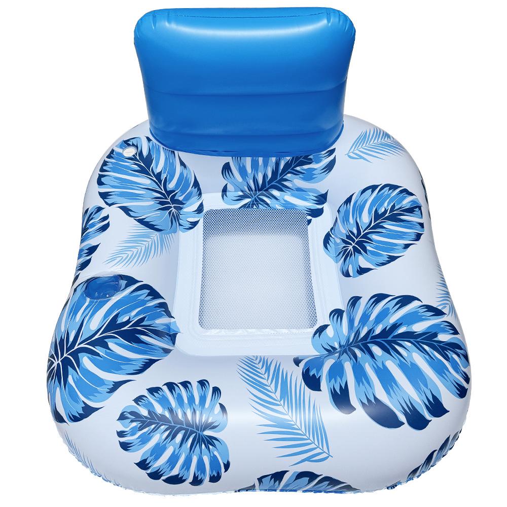 New Style Daisy Stripe Inflatable Pool Float Lounger