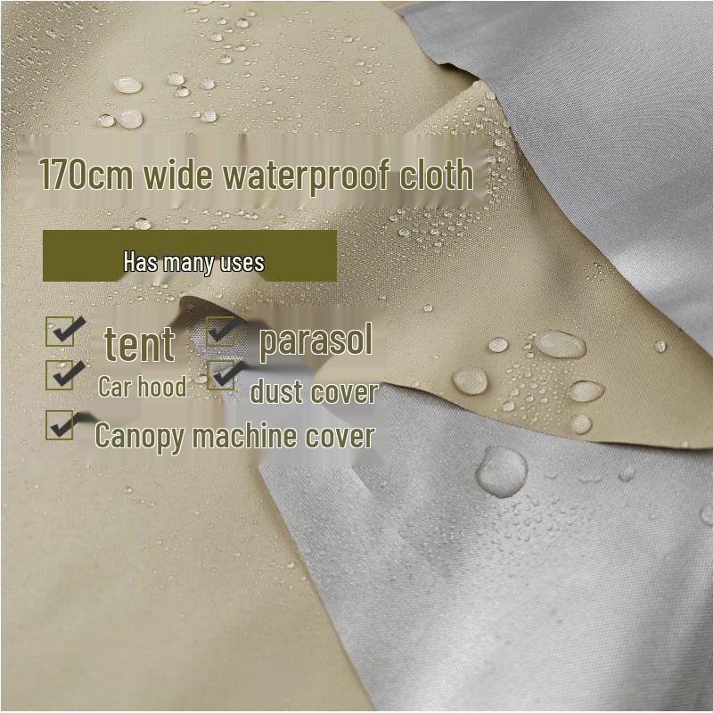 Waterproof 170cm Silver-Coated Oxford Fabric for Tents, Umbrellas, and Tarps