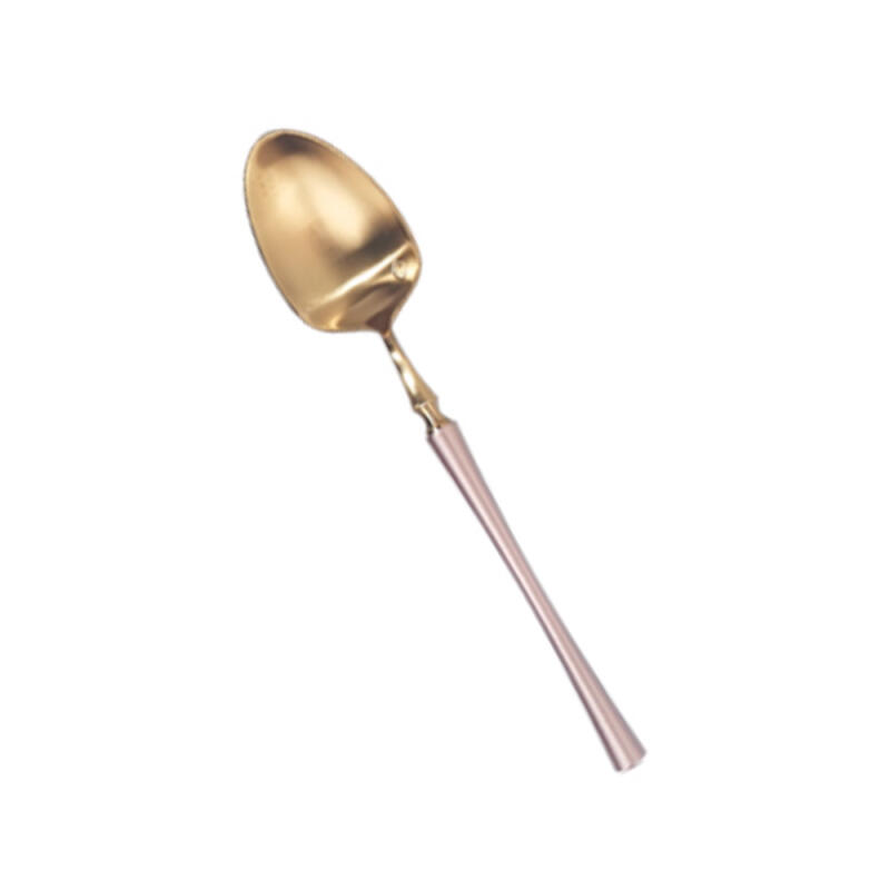 Belle Pink Gold Table Spoon Cutlery Dinnerware
