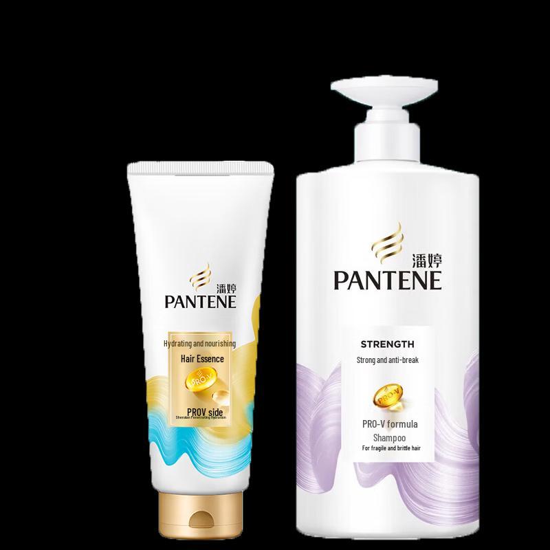 Pantene Watery Smoothness Conditioner & Strong Roots Shampoo Combo Set