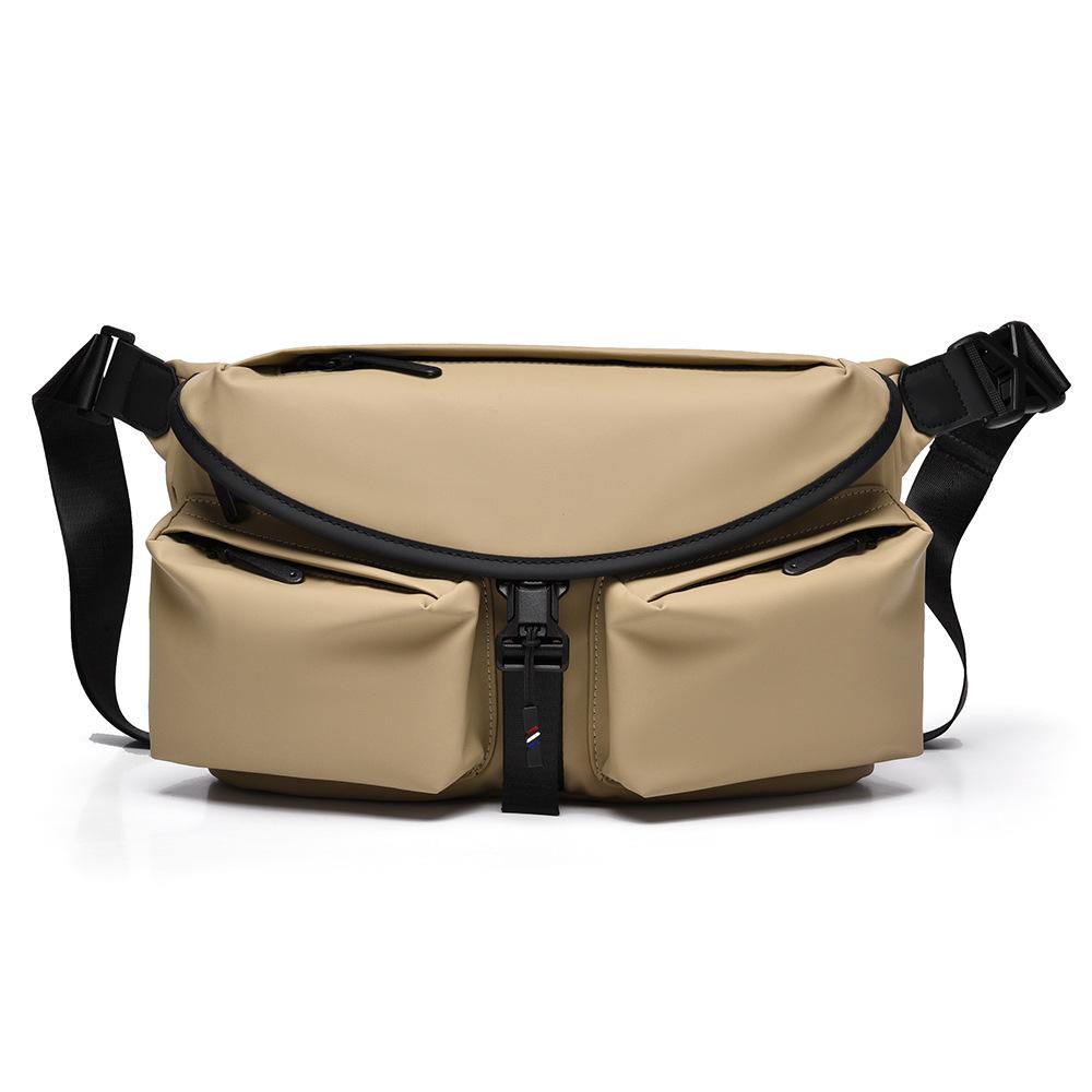 Herren Umhängetasche mit großer Kapazität für alle vier Jahreszeiten und mehreren Taschen für Outdoor-Reisen