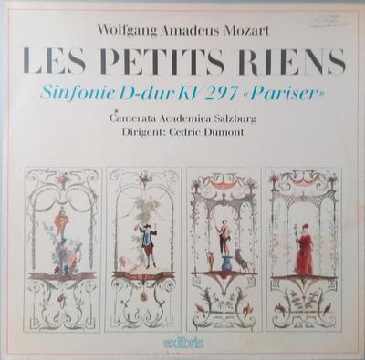 LP Record WOLFGANG AMADEUS MOZART, CAMERATA A - Les Petits Riens / Sinfonie D-dur K EL16633 Ex Libris, ORF 1974 Switzerlan Classical Used