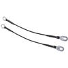 1 Pair Tailgate Cables Set Left & Right Cables Replacement for Chevy C/K 1500 2500 3500 Pickup Truck 1988-2002 19244993 15673251 89045648