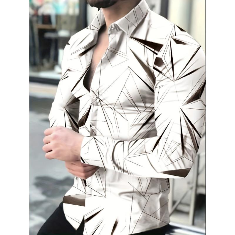Men's Casual Fashion Long Sleeve Shirt