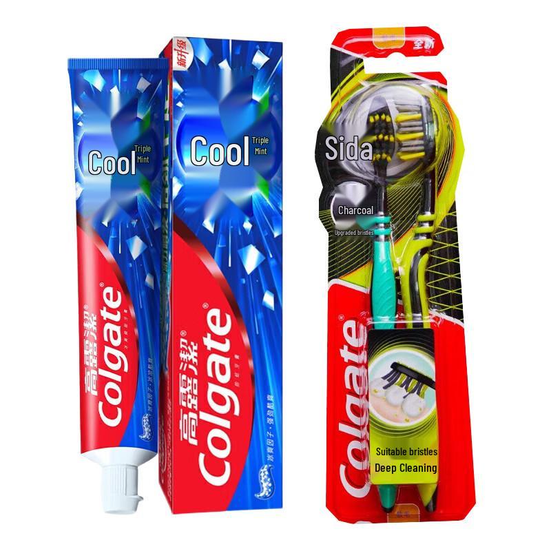 Colgate Ice Mint Toothpaste & Toothbrush Bundle