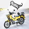 YASICA Center Carrier/Luggage Rack for Honda Cross Cub, Super Cub CC110, and CC50, Special Motorcycle Carrier, Black, 34.5x15x13cm