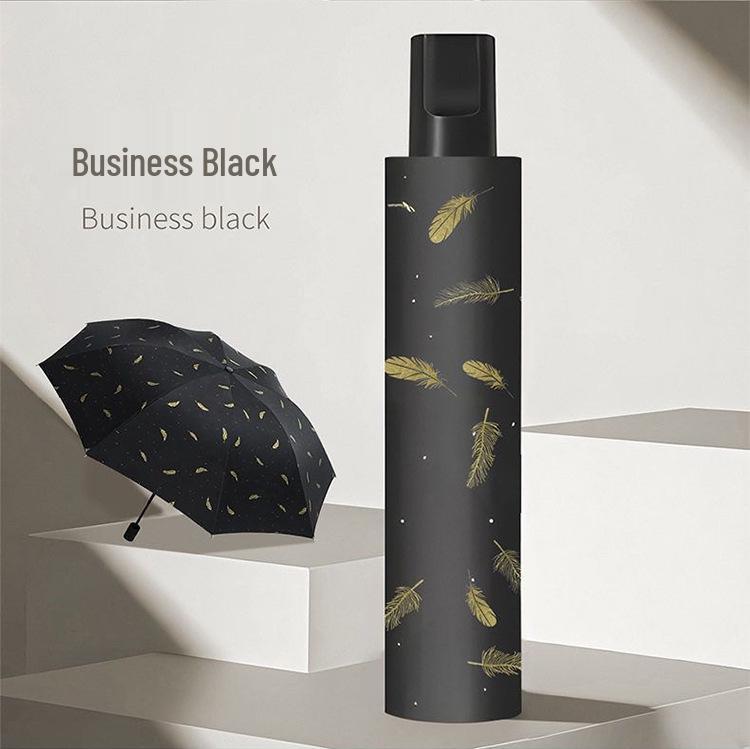 "Large Fully Automatic Folding Umbrella for Sun and Rain, High-Grade Men's Dual-Use Parasol"
