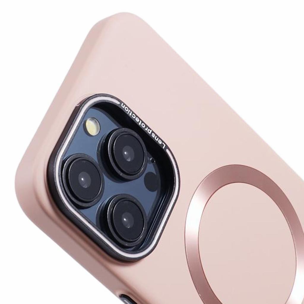 MMKK Series for iPhone 14 Pro Cell Phone Case Rubberized Magnetic PC Cover Compatible with Magsafe