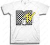 MTV Unisexs Cotton Shirt With Checkerboard Retro TBT Unisexs 1980s 1990S Clothing Simple Style I Want My Music Television TShirt