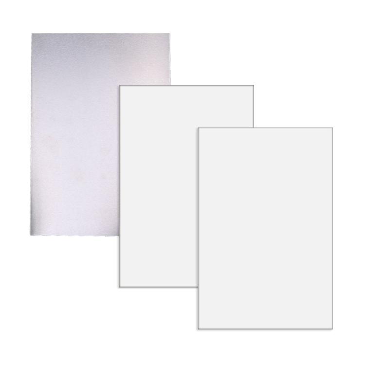 3X Sublimation Blank Aluminum Metal Sign for Heat Press Transfer Printing Photo