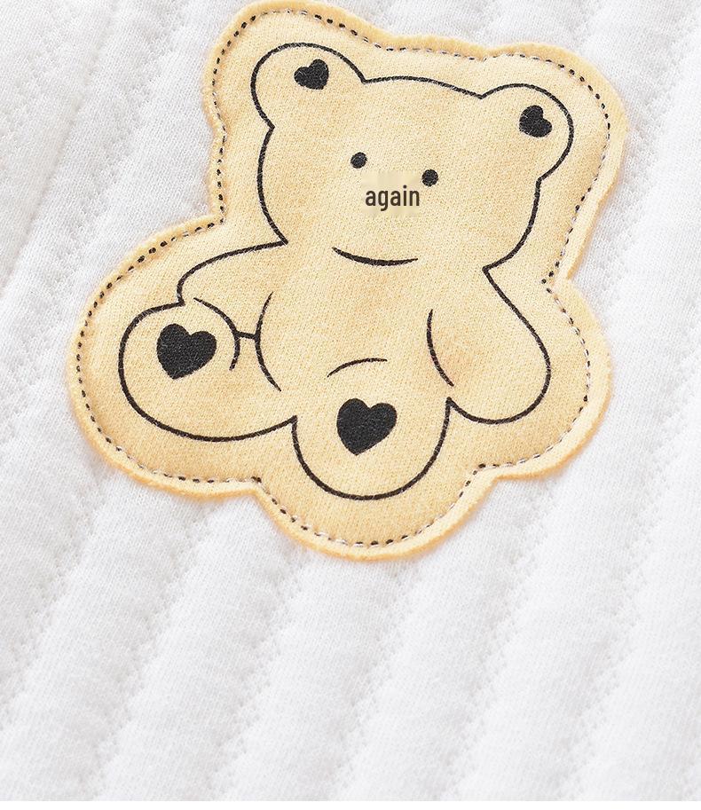 Baby Baumwoll-Strampler: Warmer Frühling/Herbst/Winter Neugeborenen-Pyjama & Krabbelanzug