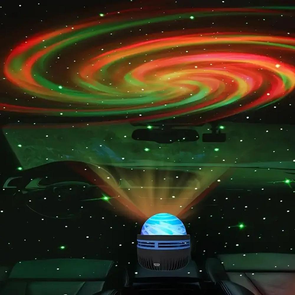 LED Projektor Galaxie Světlo Barevný Projektor Galaktické Oblohy Ložnice Noční Světlo Dekorace Dětského Pokoje Vánoční Párty Dekorace