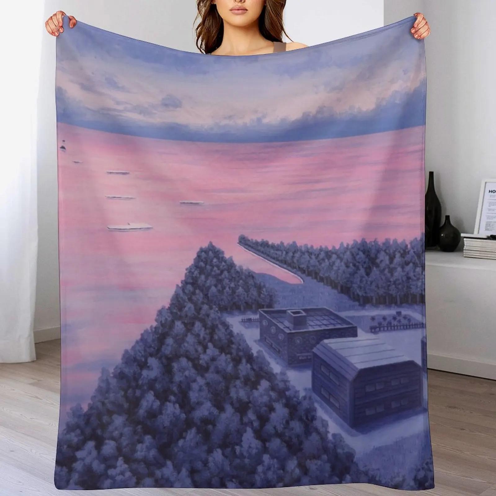 

Route 21 Throw Blanket Cozy Warm Blanket for Bed Room Decor 102x76cm(40x30in)