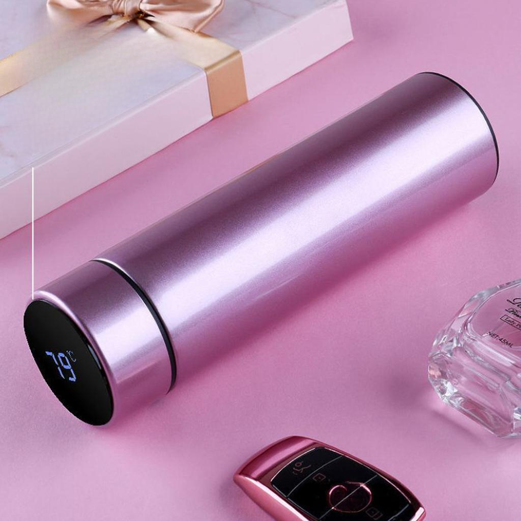 Double-layer Stainless Steel LED Temperature Display Smart Water Bottle with Accurate Readings