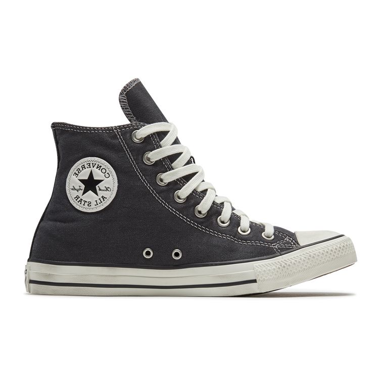 Converse Chuck Taylor All Star Comfortable Casual Versatile High-Top Canvas Shoes Unisex Sneakers Gray Black 167960C