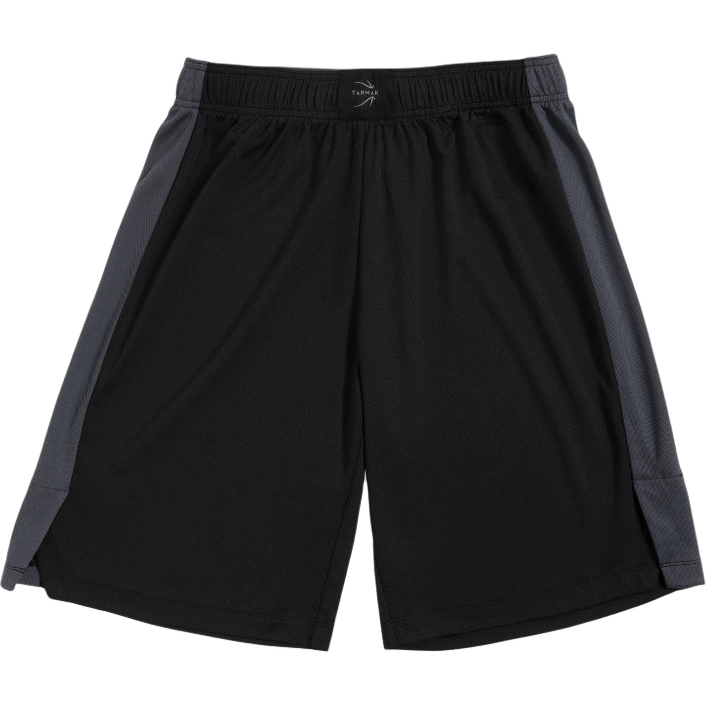 

DECATHLON SH500 TARMAK Color-blocked Basketball Sports Comfortable Breathable Mid-Rise Capsule Shorts Casual Shorts Unisex Black M чёрный