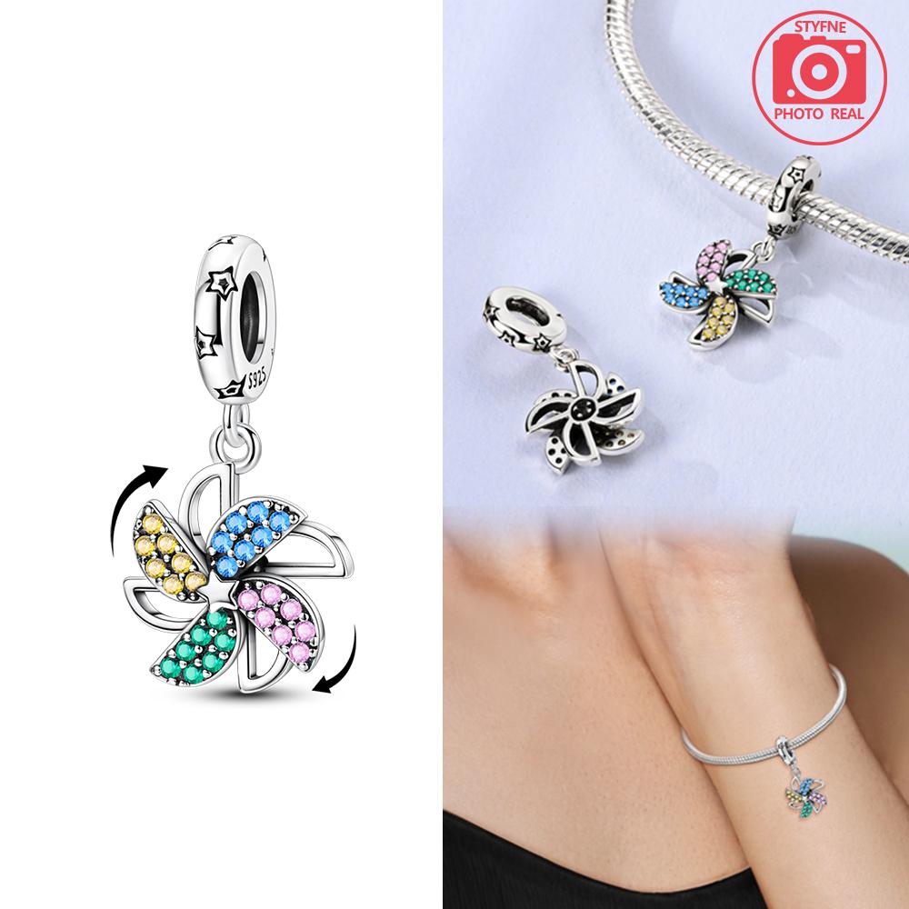 Charms Plata Copper Colors Cactus Succulent Pendant Fit Original Bracelet Diy Fine Jewelry Gift For Women