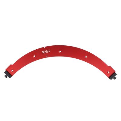 Holzbearbeitung Rundungsschablone Aluminiumlegierung Innen- und Außenecken Jig Schablone für
