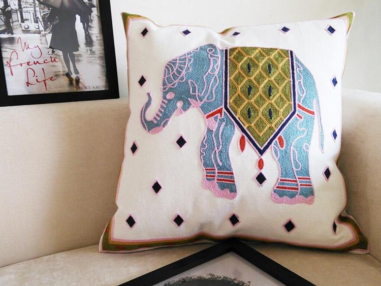 Stickerei Kissenbezug Kissen Heimdekoration Kissen Kissenbezug Sofa Dekokissen Dekoration Capa De Almofada Cojines Coussin