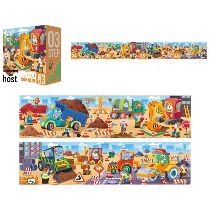 BRAVOKIDS Kids Educational Jigsaw Puzzles