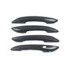 Car Decoration Door Handle Cover For Hyundai Sonata - Carbon Fiber Silver Cars Accessories Styling Upgrade