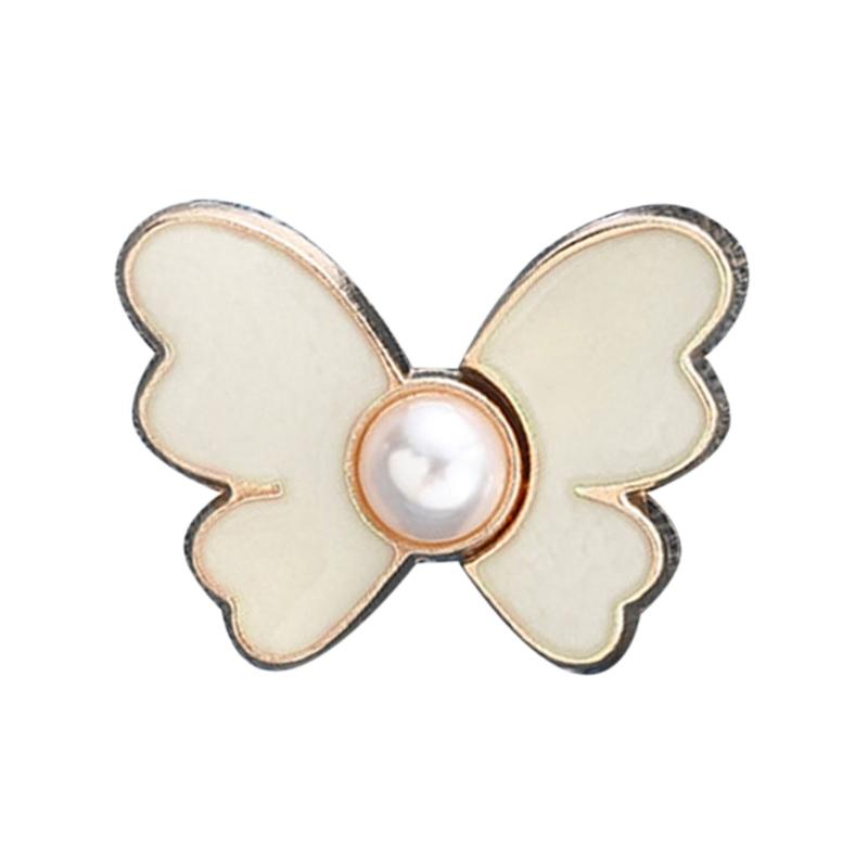 

Adjustable Jean Button Pins Butterfly Shaped Waist Tightener Instant Jean Buttons for Jeans Pants No Sewing Required