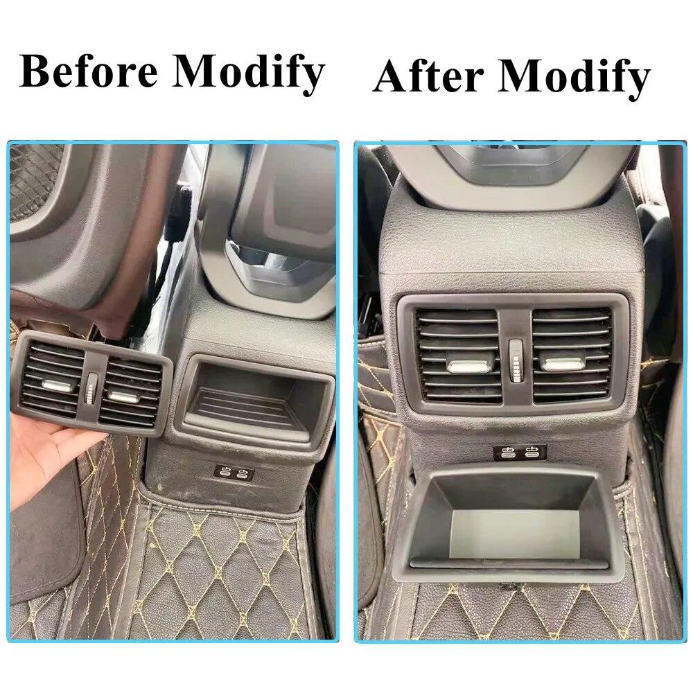 Rear Central Air Conditioner AC Vent Complete Assembly For BMW 1 X1 X2 Series F52 F48 F49 F39 2016- 6422 9292 742