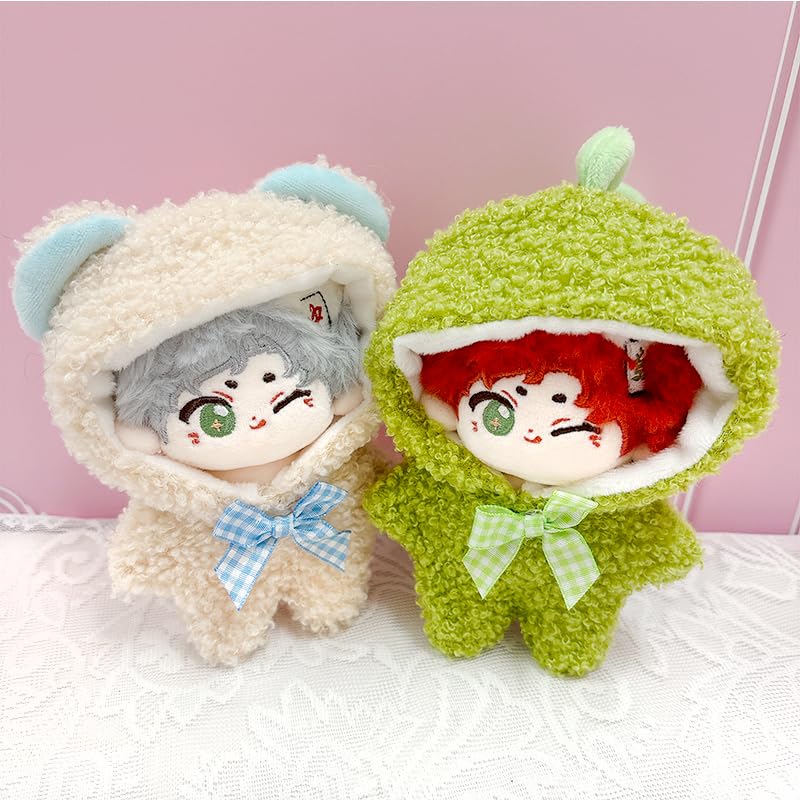 Beige Cotton Kigurumi Plush Doll Clothes (for 10cm Plush Toys) by G.triger, Suitable for Oshi-Nui (Pre-owned)