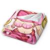 Mermaid Melody Pichi Pichi Pitch Flannel Blanket Winter  Soft Durable Bedding Throws Street Trend Bedspread Sofa Bed Cover