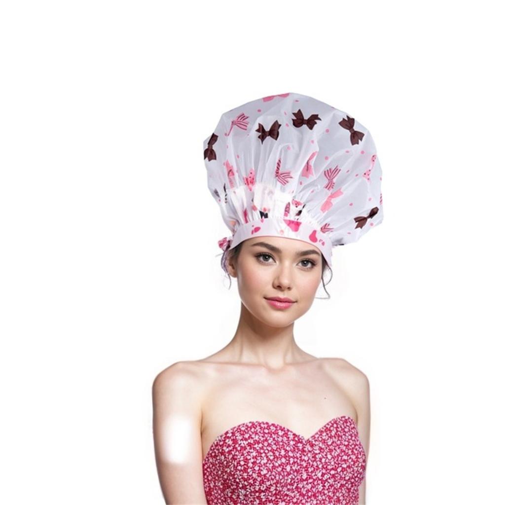 2 extra große Badekappen, perfekt für jede Haarlänge und -dicke, wasserdicht