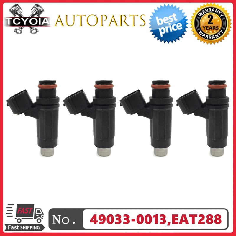 

1/2/4 шт. 49033-0013 EAT288 Паливний інжектор Для KAWASAKI ZX6R NINJA ZX6 2008 07 08 49033-0029 Z800 2013 1pcs