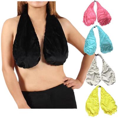 Halter-Style Tata Towel Bra: Cross-Border Bath Towel Wrap for Large Chest