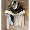 NINA SOLOR Horse Bridle Silk Wool Scarf