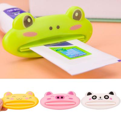 Cartoon Schwein Panda Katze Badezimmer Tube Rolling Holder Squeezer Zahnpastaspender
