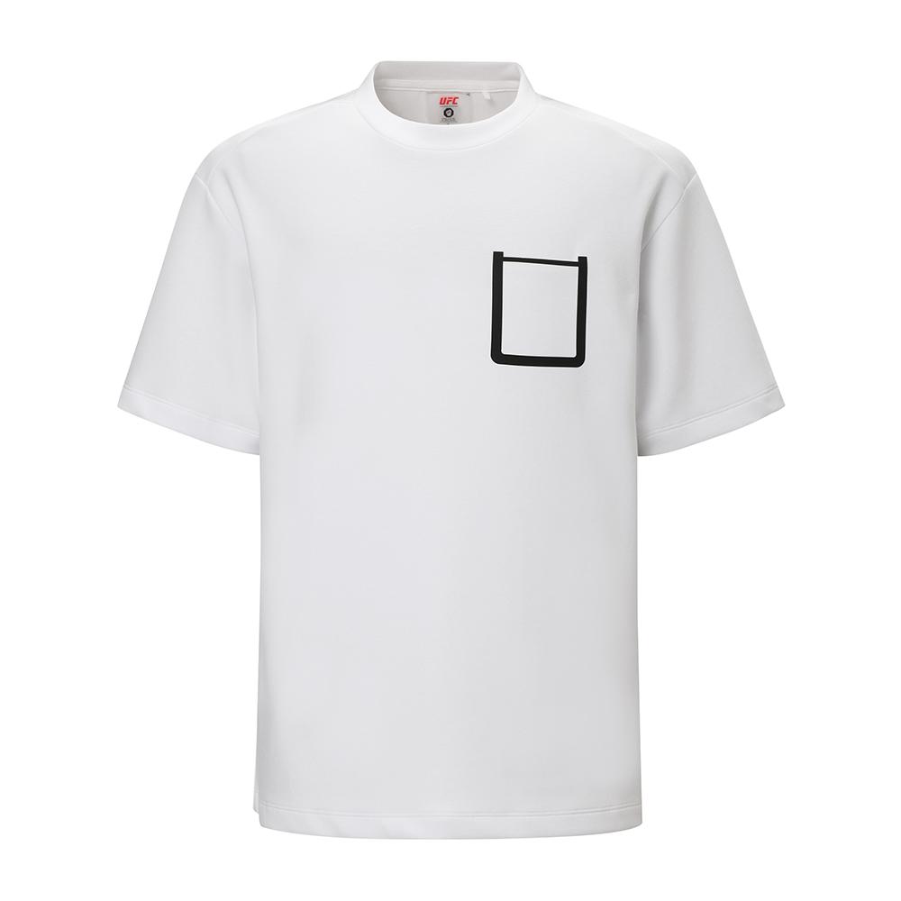 UFC SPORT Ufc Impact Relax Fit Short Sleeve T-Shirt White U4Ssw3106Wh