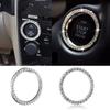 Cover Car Start Decorative Circle Start Stop Engine Decorative  Ring Switch Button Decor