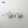 50PCS 10g 30g 50g 100g Aluminum Tin Jars Empty Cosmetics Container Metal Candle Jars with Lids Lip Balm Pot Face Eye Cream Box