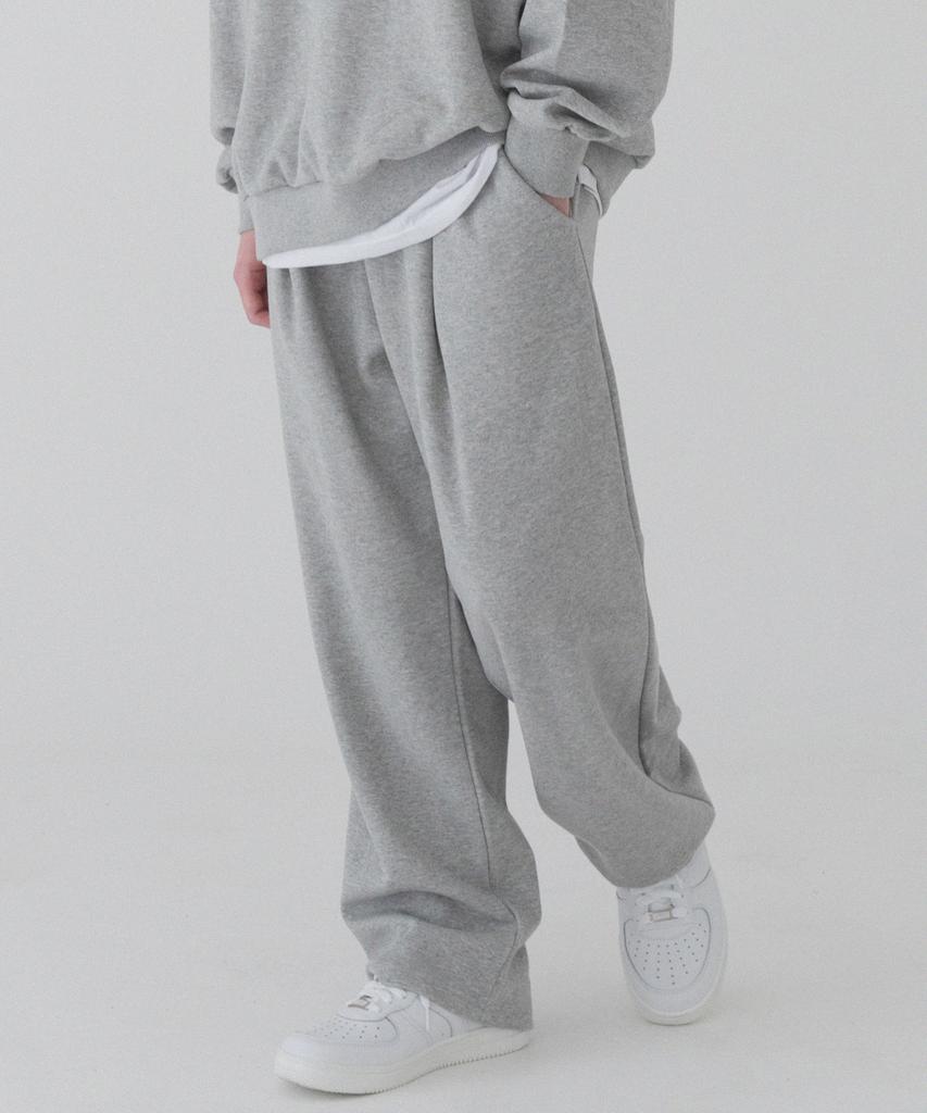 PIANER [2 Pack] Essential One-Tuck Wide Sweatpants (3 Colors)