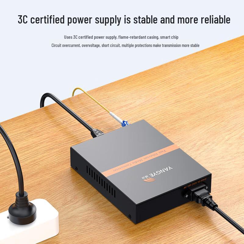 Gigabit Fiber Optic Transceiver