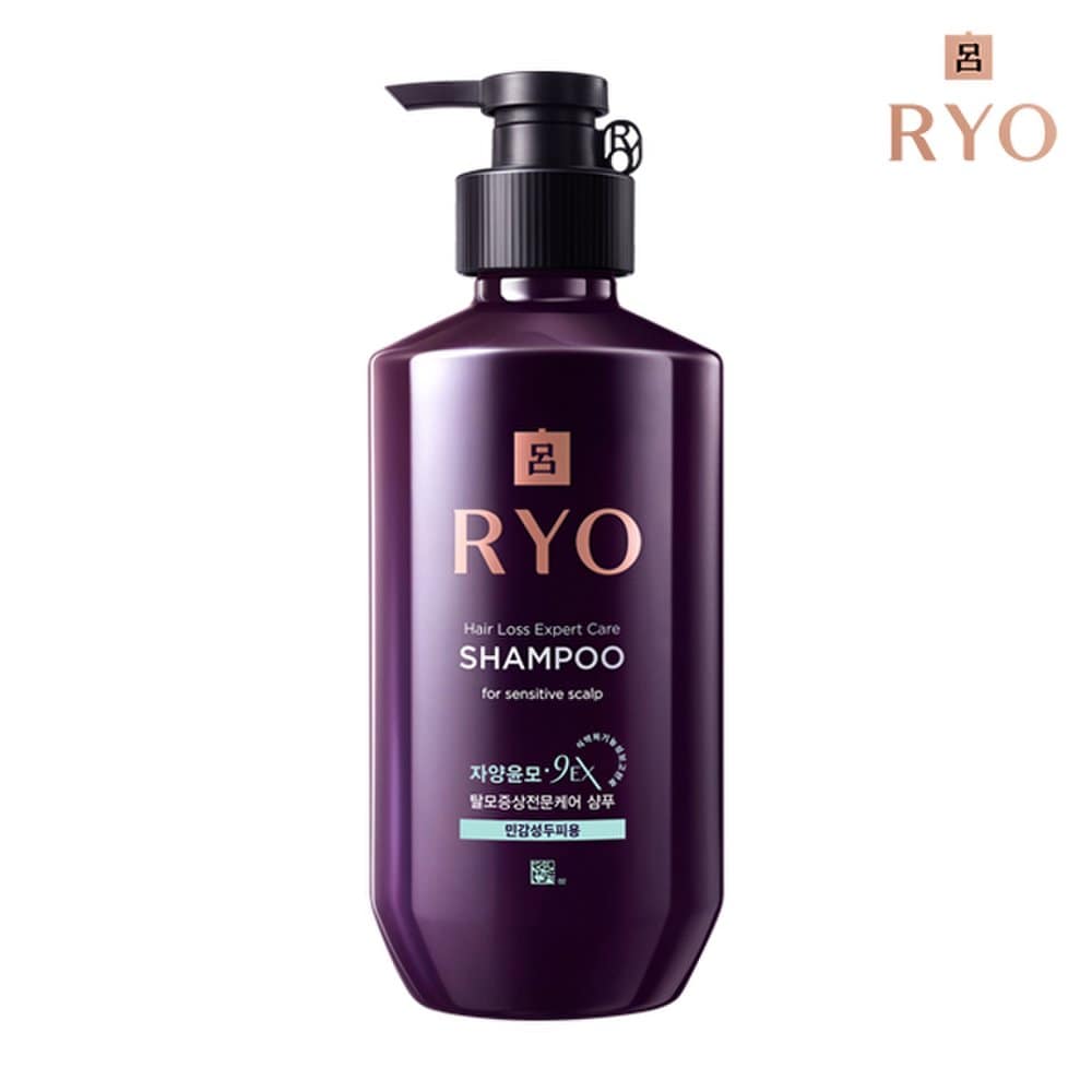 Ryeo Yangyunmo 9EX Hair Loss Treatment Shampoo for Sensitive Scalp 400ml 1ea
