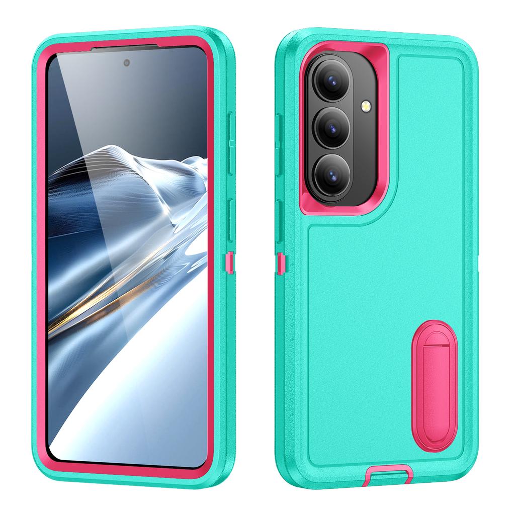 For Samsung Galaxy S26+ Case PC + Silicone + EVA Anti-Drop Kickstand Phone Cover