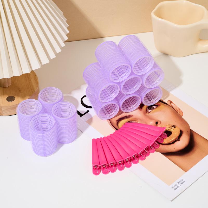 Europe & America No-Heat Self-Adhesive Curling Iron Set for Bangs