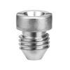 Foam Maker Tips 1.0mm/1.1mm/1.15mm Thread Foam Runner Orifice Nozzle Stainless Steel Pressure Foam Pot Sprayer Filter Silver