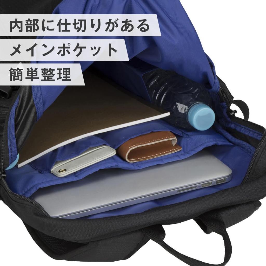 Mizuno Team Backpack, Size 30, Unisex, Large Capacity, for Sports, Club Activities, School, Shoe Storage, PC Pocket, Reflective, 33JD3103, Black