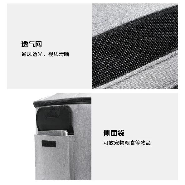 Outdoor Portable Large Capacity Silent Wheel Pet Suitcase Large Cat And Dog Bag