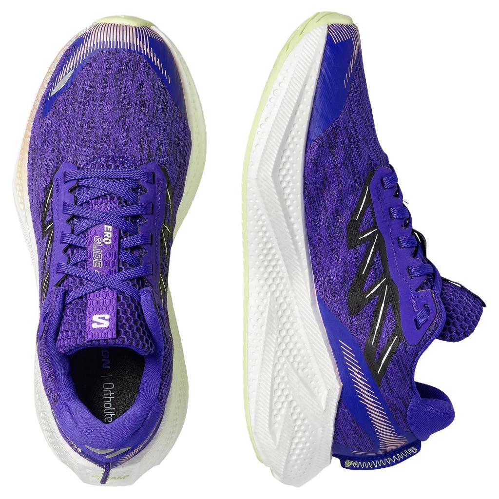 SALOMON AERO GLIDE 4 Running Shoes Women's Dark Blue White 491516