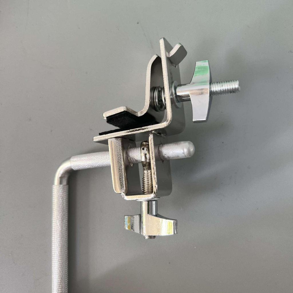 Retractable Cowbell Extension Rod Stand for Jazz Drums