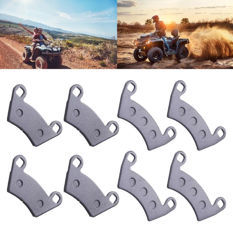 Professional Metal Brake Pads set Front & Rear Brake Pads set Easy Installation Brake Pads Suitable for RZR1000